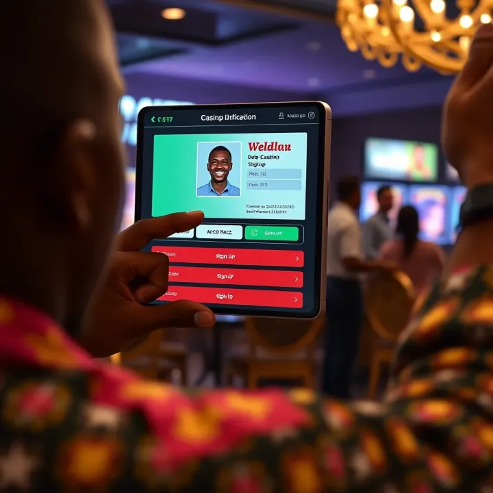 Comparison chart illustrating different online casino bonuses available to Nigerian users
