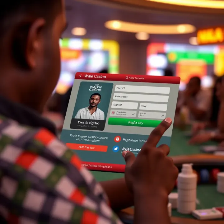 Secure confirmation screen for closing the WajeCasino account with personal data protection