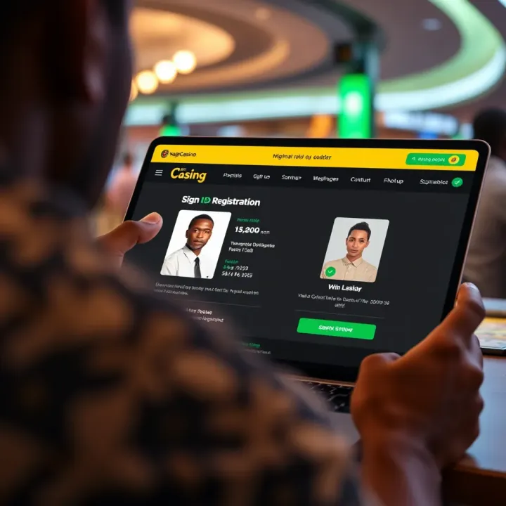 Ilot Bet Platform Login Interface User interface showing Ilot Bet login screen on a digital device