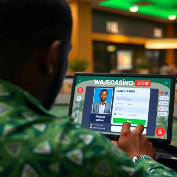 Popular Gambling Activities in Nigeria A casino floor with various gaming tables and slot machines under bright lights