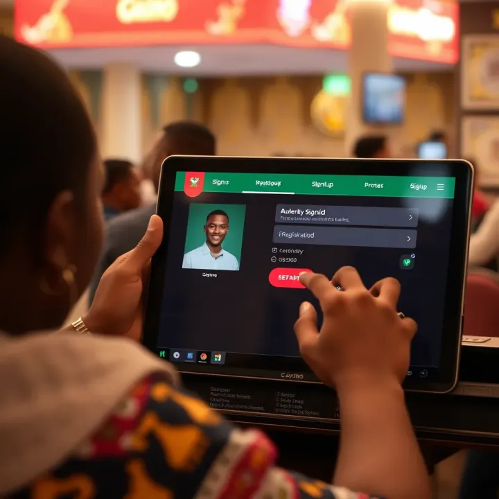 User interface of M Sporty Bet showing sports betting options and live match updates