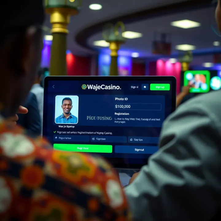 Exploring Features of the WajeCasino App Illustration of a smartphone showing key features of the WajeCasino app, including game selection and account settings
