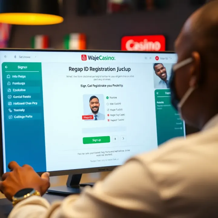 Illustration of secure online betting with Nigerian currency symbols and verification checkmarks