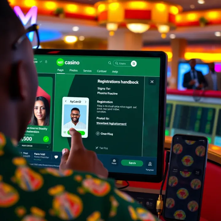 User interface of Wajecasino MLite showing a variety of casino games on a mobile screen