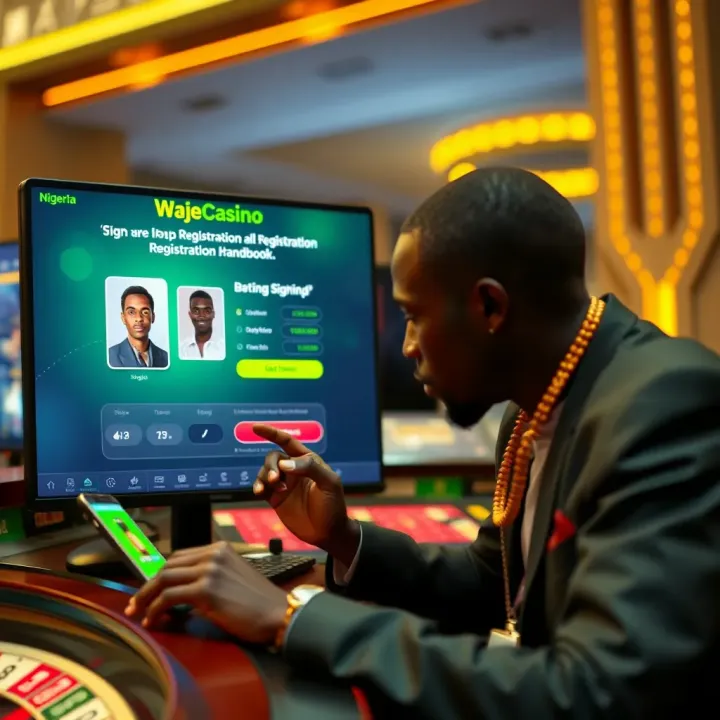 User entering credentials on a secure login page of a casino website