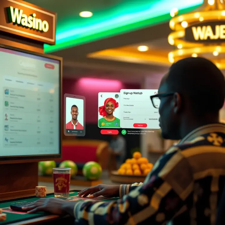 How to Register and Log In to WajeCasino in Nigeria