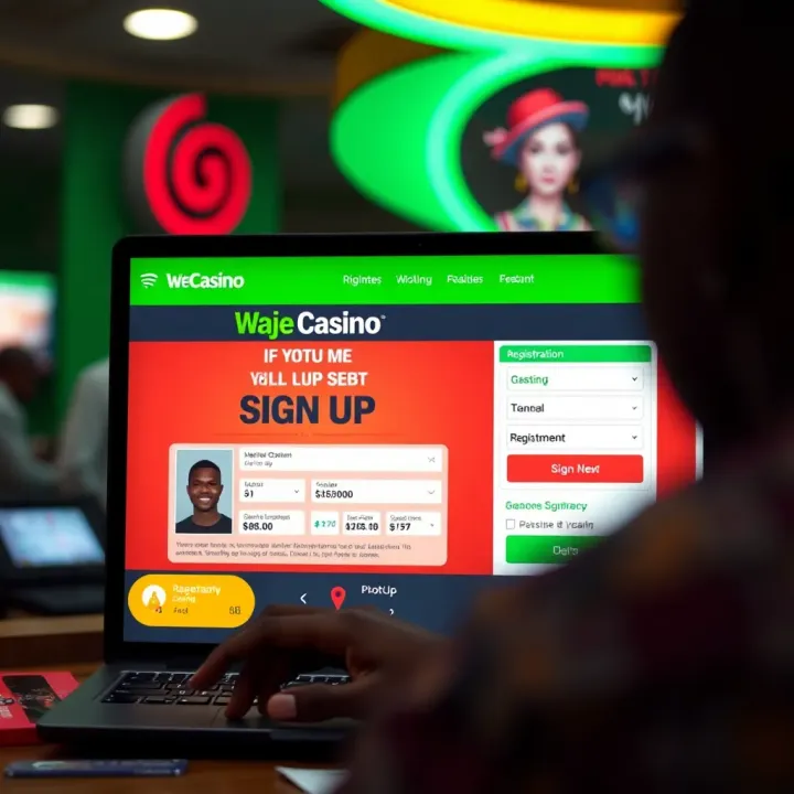 Safe Deposit and Withdrawal Options for Nigerian Players at WajeCasino Secure online casino banking interface showing deposit and withdrawal options in Nigeria